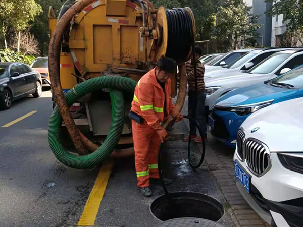 阿城排污管道清淤