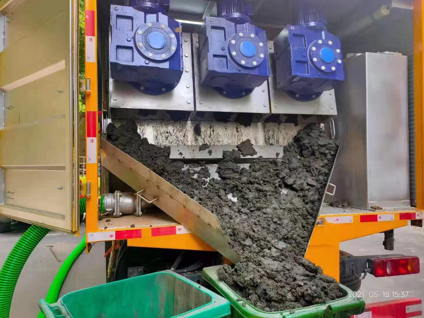 阿城化粪池清掏城市维护站-泥浆净化干湿分离处理